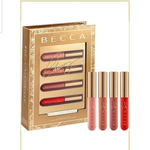 NIB Becca x Chrissy Teigen lip gloss kit